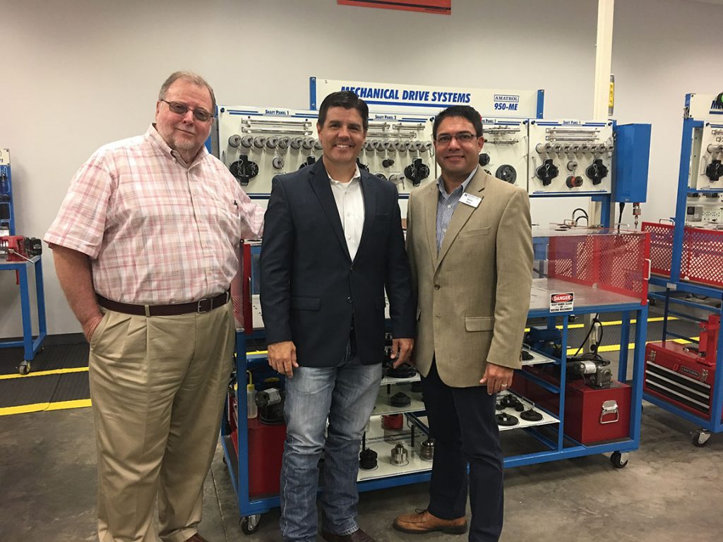 Representative Cole Hefner Visits Industrial Technology Training Center